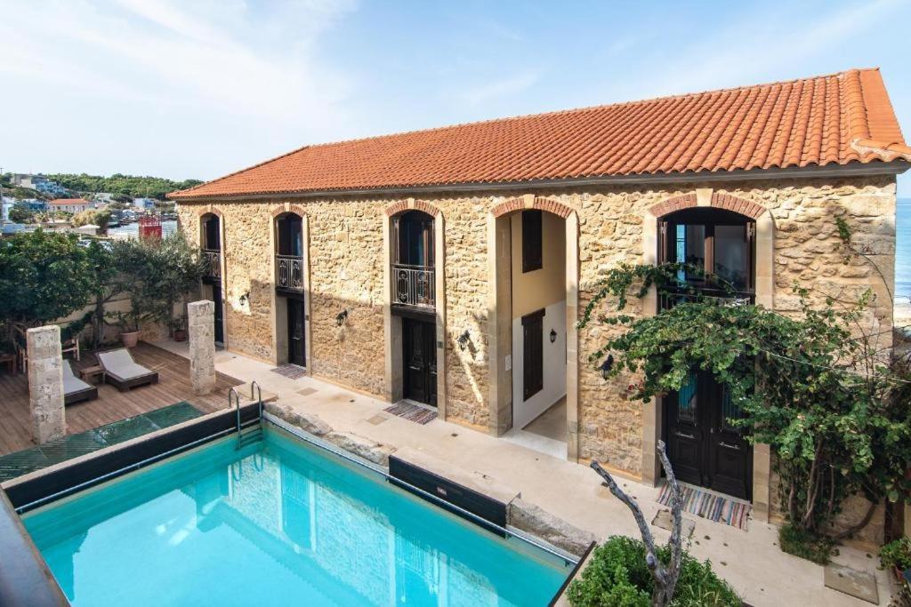 Volakas Beachfront Suites Rethymno Exterior foto